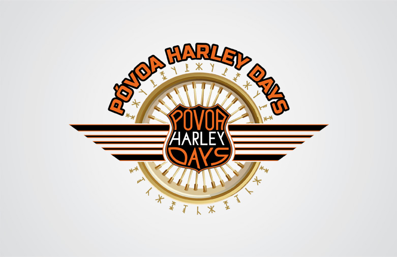 Logotipo Póvoa Harley Days