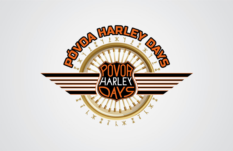 Logotipo Póvoa Harley Days