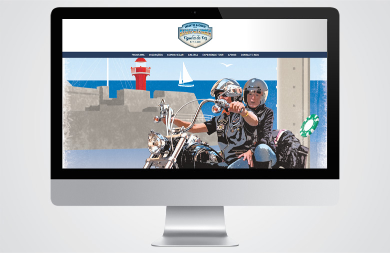 Website Encontro Nacional Harley-Davidson