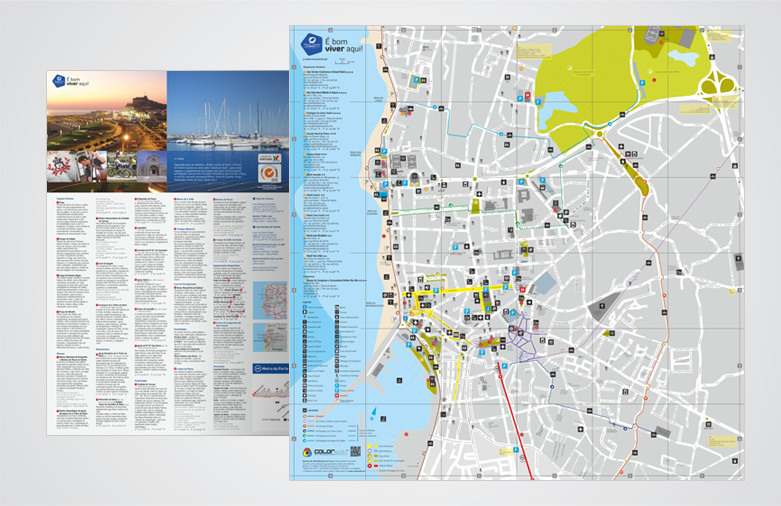 Mapa Turístico da Póvoa de Varzim